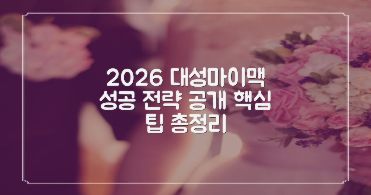 2026 대성마이맥 패스를 위한 성공적인 학습 전략: 필수 팁 가이드