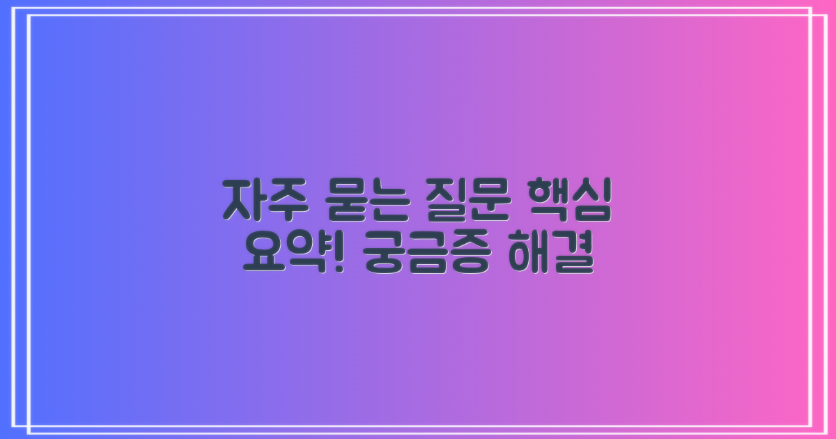 자주 묻는 질문