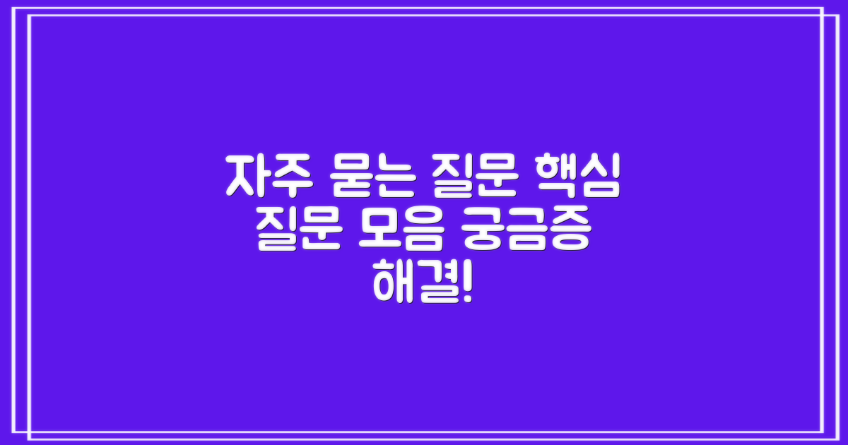 자주 묻는 질문