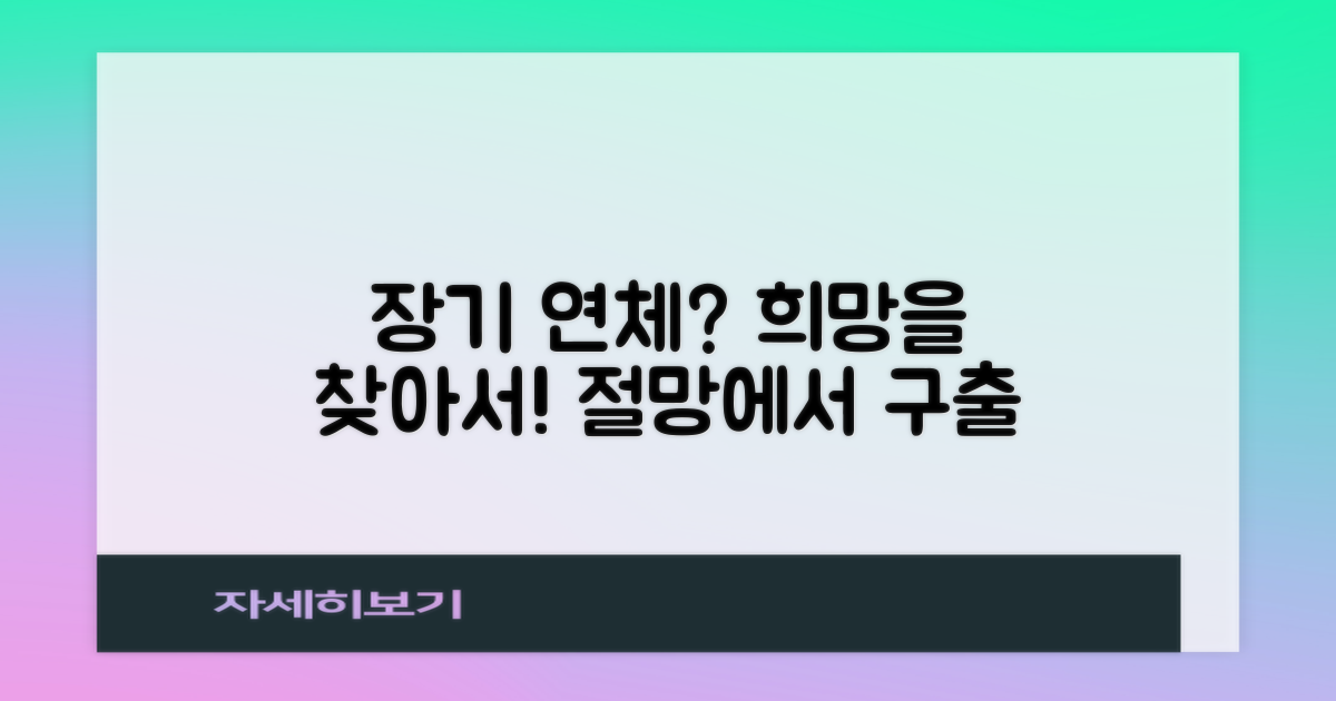 장기 연체, 희망은 어디에?
