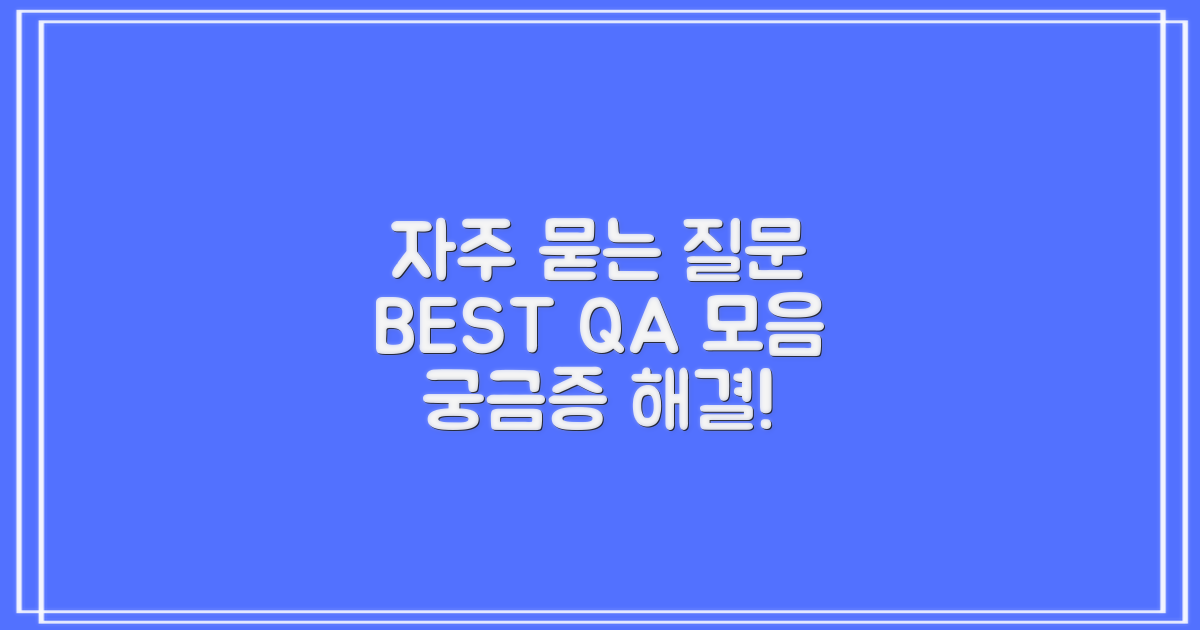 자주 묻는 질문