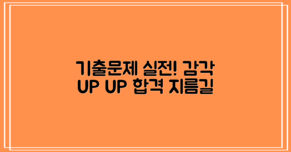 기출문제로 실전 감각을 익히세요