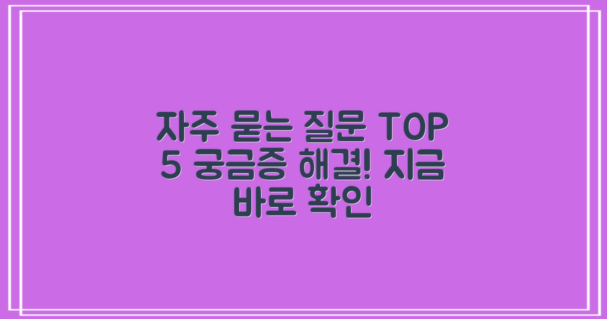 자주 묻는 질문