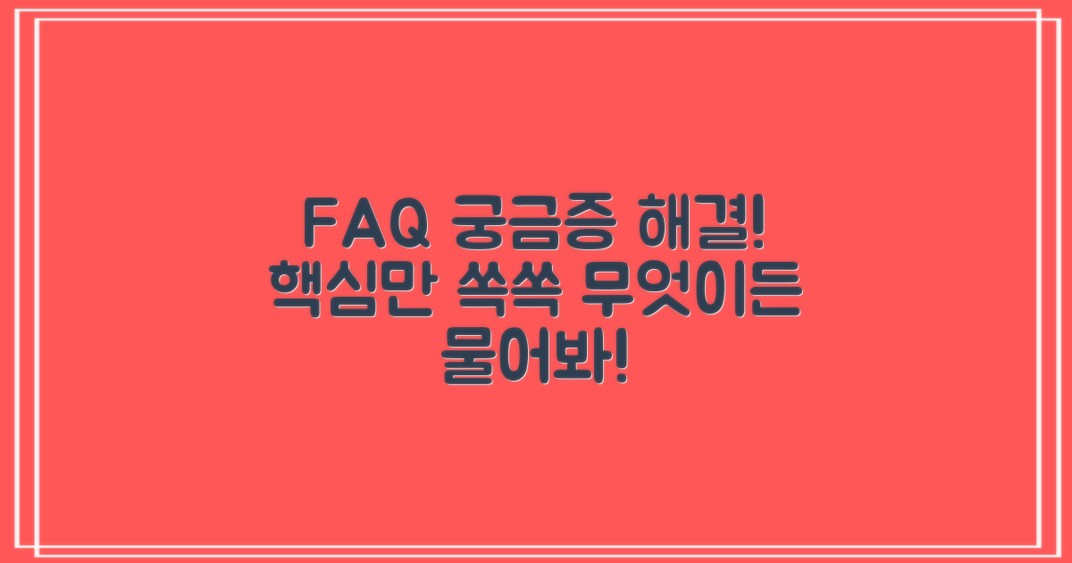 자주 묻는 질문