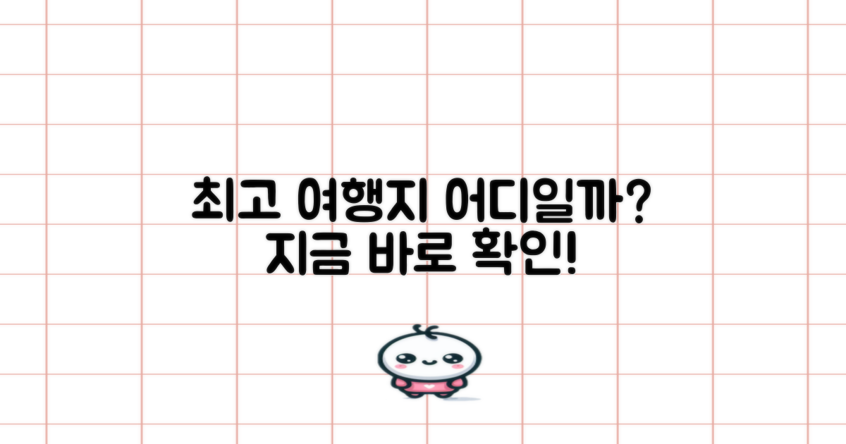 최고의 여행지는 어디일까?