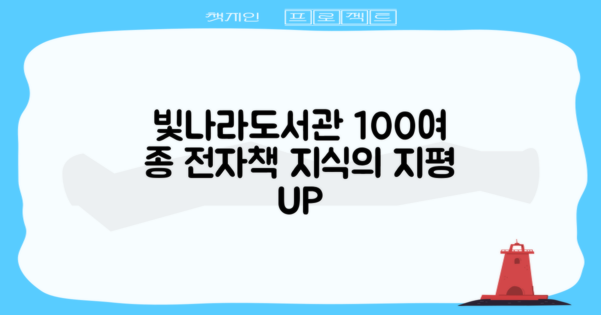 빛나라도서관: 100여 종 전자책으로 지식의 지평을 넓히다