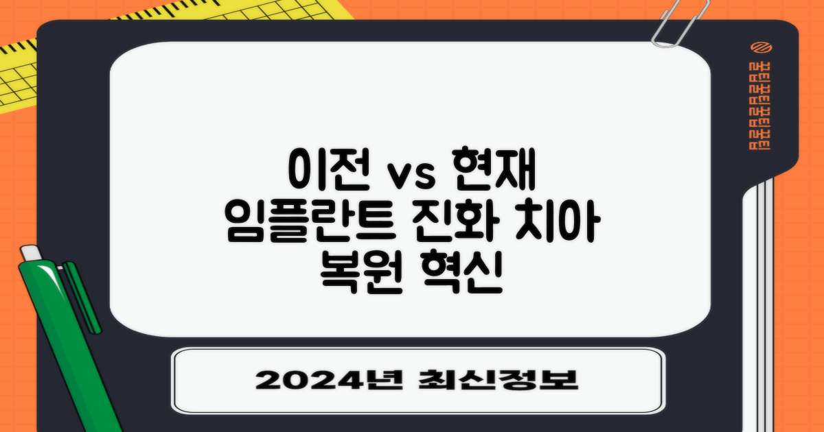 이전 vs 현재 임플란트: 진화하는 치아 복원 기술