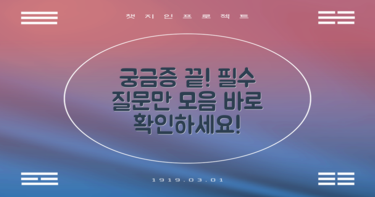 자주 묻는 질문