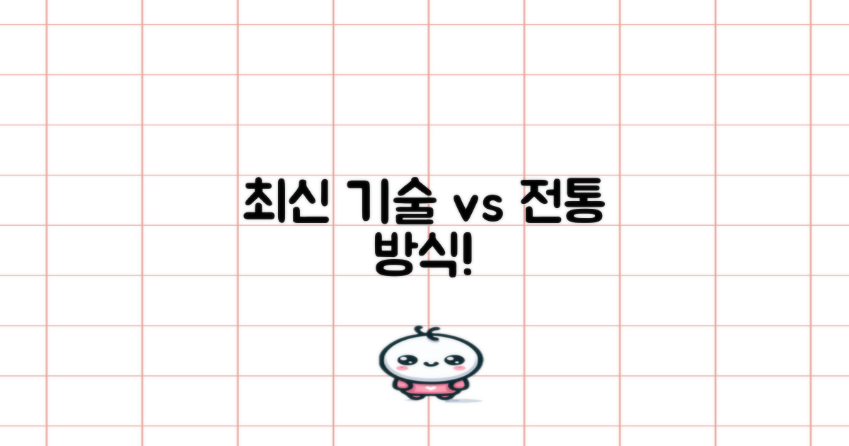최신 기술 vs 전통 방식