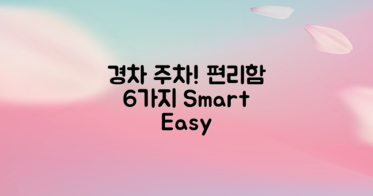 6가지 경차 주차 편의성