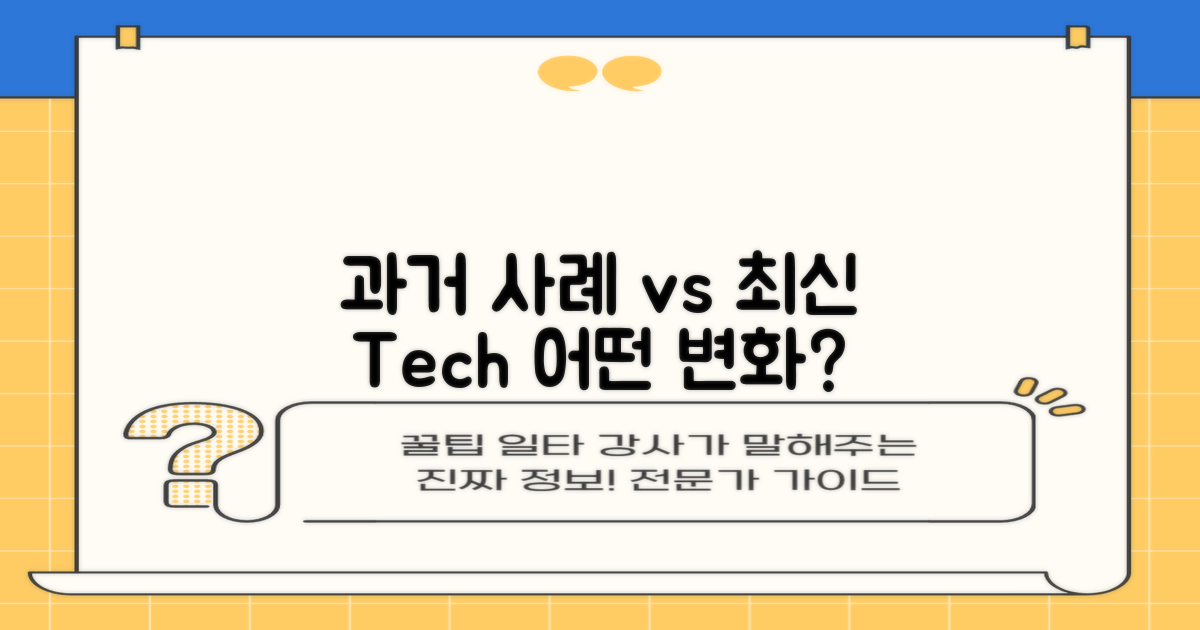 과거 사례 vs 최신 기술