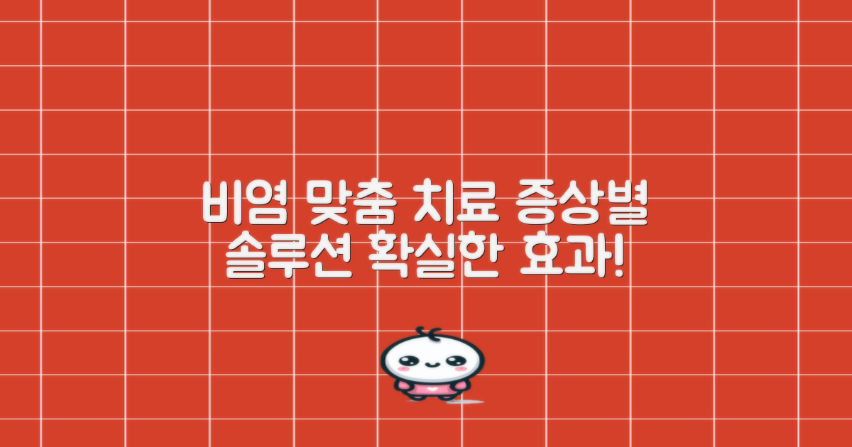 비염, 증상별 맞춤 치료법